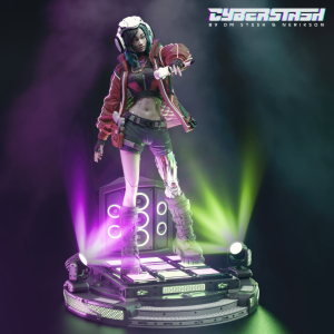 Hina Wavefront Stevens 3D Model