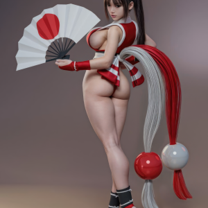 Mai Shiranui 3D Model