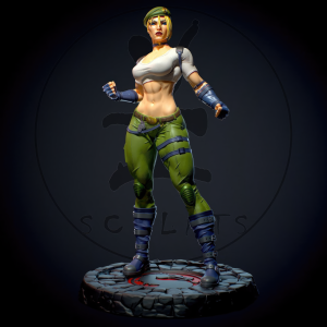 Sonya Blade 3D Model