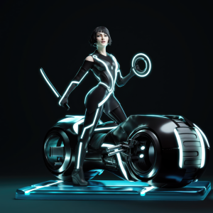 Tron Quorra 3D Model