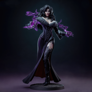 Yennefer The Witcher 3D Model