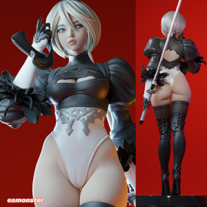 2b Nier Automata 3D Model