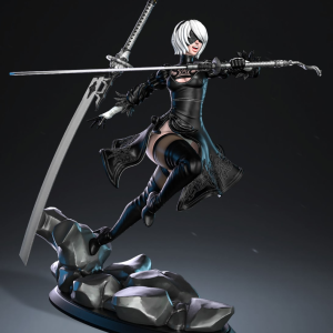2b Nier Automata 3D Model