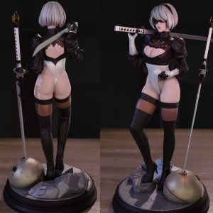 2B Nier Automata 3D Model