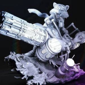 Rocket Racoon 3D Model