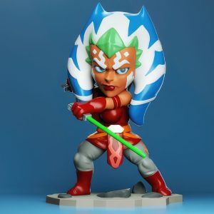 Ahsoka Tano Chibi 3D Model