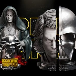Anakin Bust 3D Model