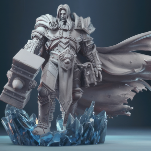 Arthas 3D Model