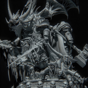Arthas Lich King 3D Model