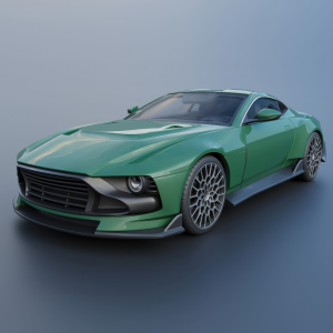 Aston Martin Valour 3D Model