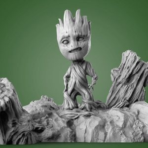 Baby Groot 3D Model