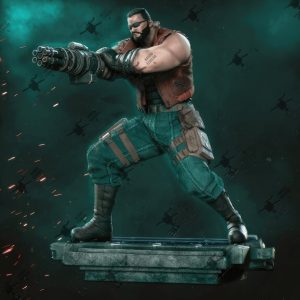 Barret Wallace 3D Model