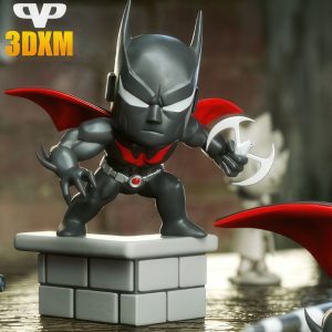 Batman Beyond Chibi 3D Model