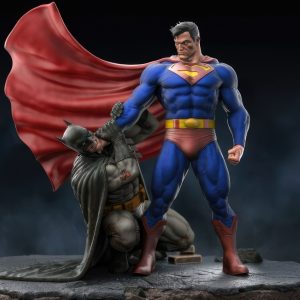 Batman vs Superman 3D Model