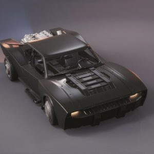 Batmobile 3D Model