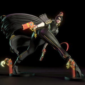 Bayonetta 3D Model
