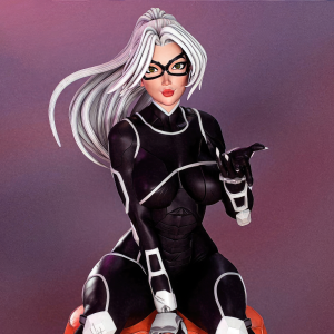 Black Cat Felicia Hardy 3D Model