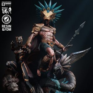 Black Panther and Namor 3D Model