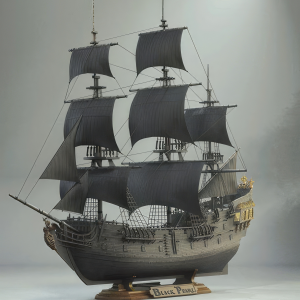 Black Pearl 3D Model