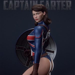 Captain Carter 3D Model
