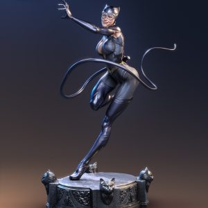 Catwoman 3D Model