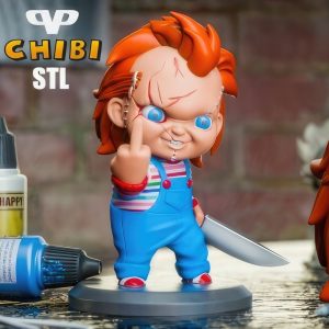 Chucky Chibi 3D Model