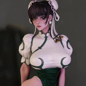 Chun-Li Street Fighter 3D Model