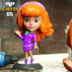 Daphne Chibi 3D Model