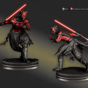 Darth Maul 3D Model
