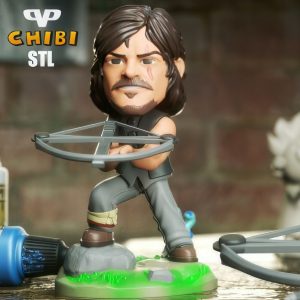 Daryl Chib iWalking Dead 3D Model