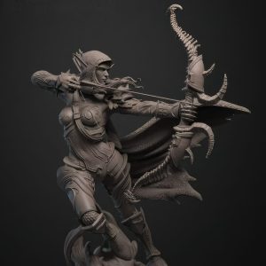 Sylvanas Windrunner 3D Model