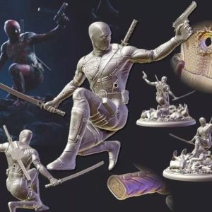 Deadpool 3D Model