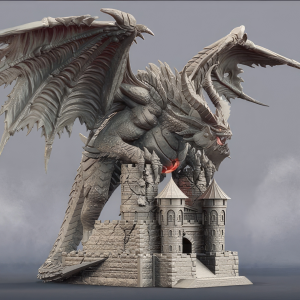 Deathwing 3D Model