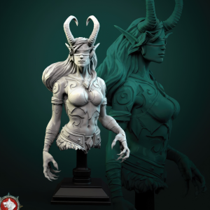 Demon Hunter 3D Model