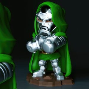 Dr.Doom Chibi 3D Model