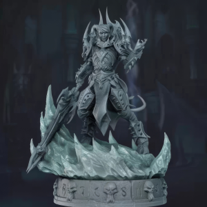 Draenei Death Knight 3D Model