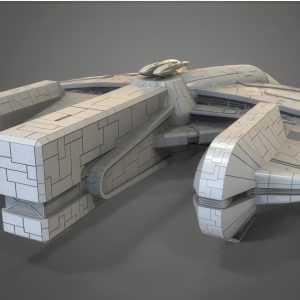Ebon Hawk 3D Model