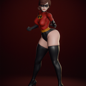 Elastigirl 3D Model