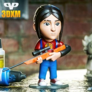 Ellie Chibi 3D Model