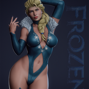 Elsa 3D Model