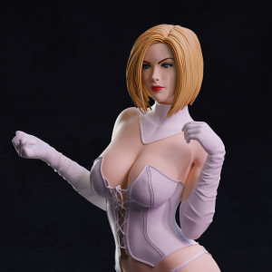 Emma Frost 3D Model