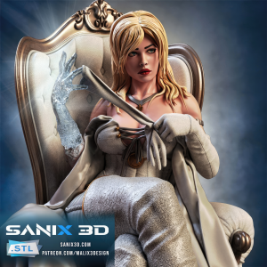 Emma Frost 3D Model