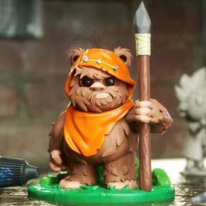 Ewok Chibi 3D Model