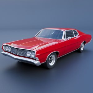 Ford Galaxie 500 3D Model