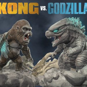 Godzilla Vs Kong Chibi 3D Model