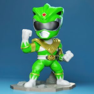 Green Ranger Chibi 3D Model