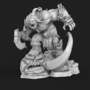 Grommash Hellscream 3D Model