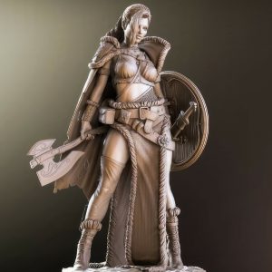 Gunnhild Viking 3D Model