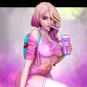 Gwen Stacy 3D Model