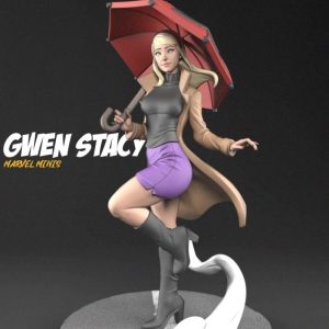 Gwen Stacy 3D Model